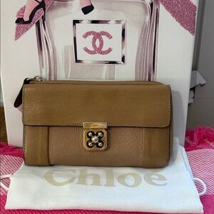 CHLOE Elsie Continental Wallet in GUC